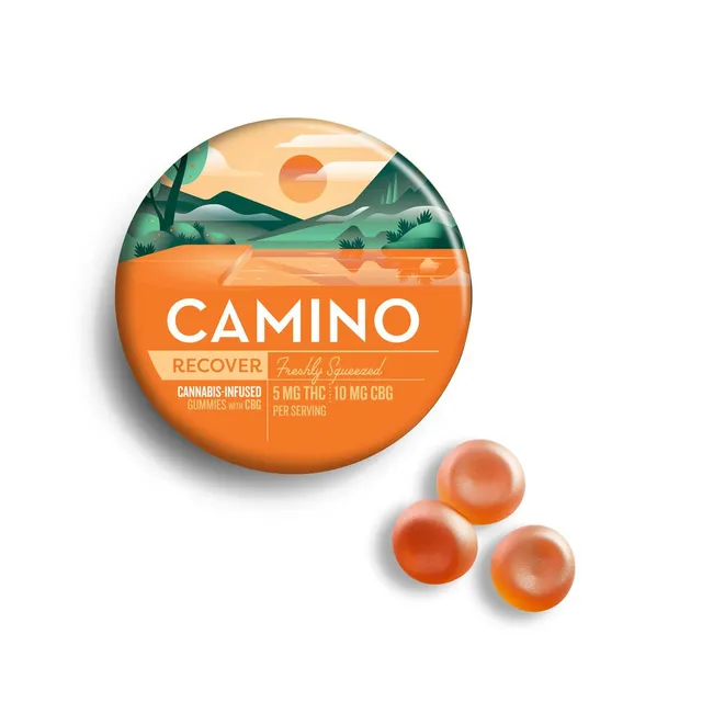 KIVA Freshly Squeezed 5mg ea | 20-Pack | 1:2 THC:CBG Ratioed Gummies