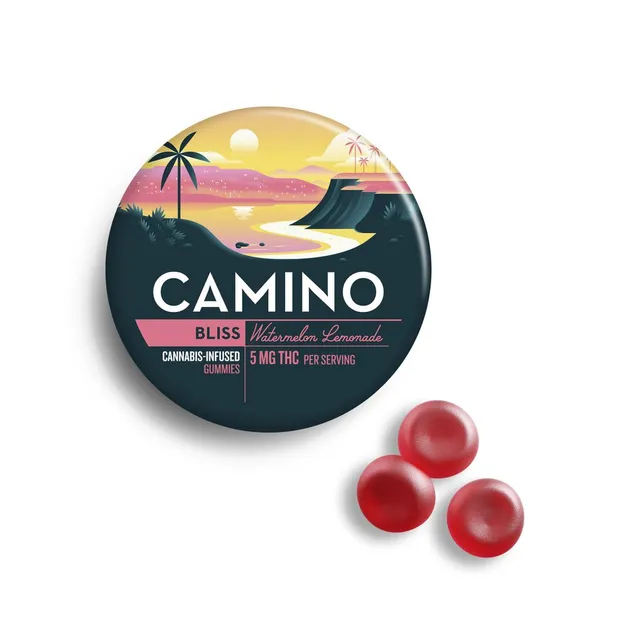 KIVA Watermelon Lemonade 5mg ea | 20-Pack Gummies