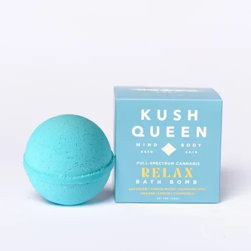 Kush Queen 1:1 THC:CBD Relax Bath Bomb