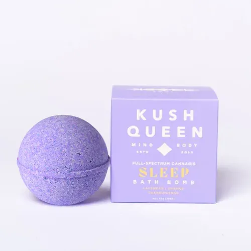 Kush Queen 1:1 THC:CBD Sleep Bath Bomb