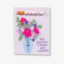 KushKards Flowers Greeting Card