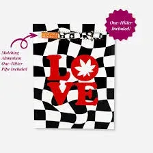 KushKards Retro Love Greeting Card