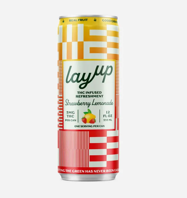 Layup Strawberry Lemonade 3mg Ready-to-Drink