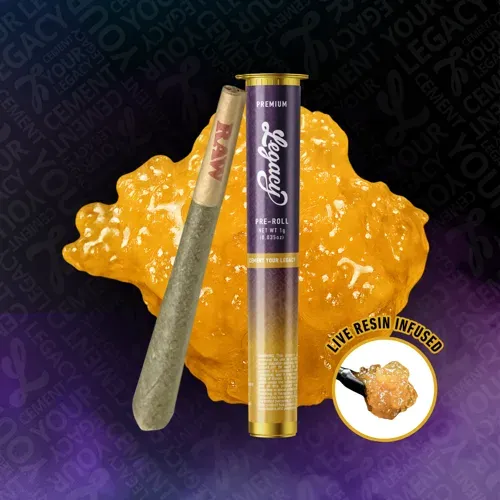 Legacy Sherbadelic 1.25g Live Resin Infused Preroll