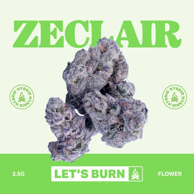 Let's Burn Zeclair 3.5g Whole Flower