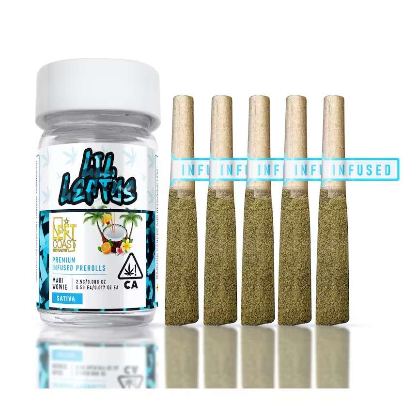 Fresh Cannabis LIL LEFTYS Infused Prerolls – Maui Wowie