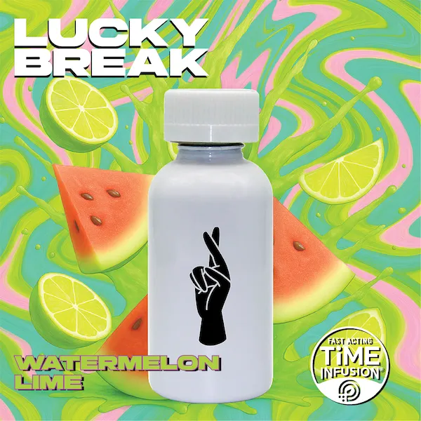 Lucky Break Watermelon Lime 100mg Fast-Acting Infusion