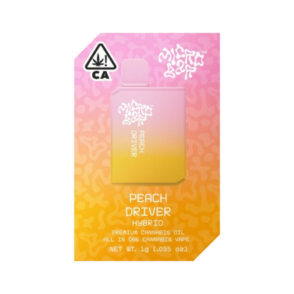 Micro Bar Peach Driver All-In-One [1000mg]