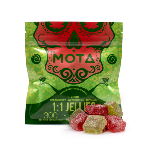 Ever Leaf Dispensary MOTA – 1:1 Strawberry Watermelon Key Lime Jellies (300mg)