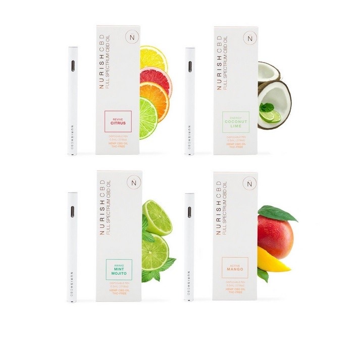 Fresh Cannabis Nurish CBD Disposable Vape Cartridge