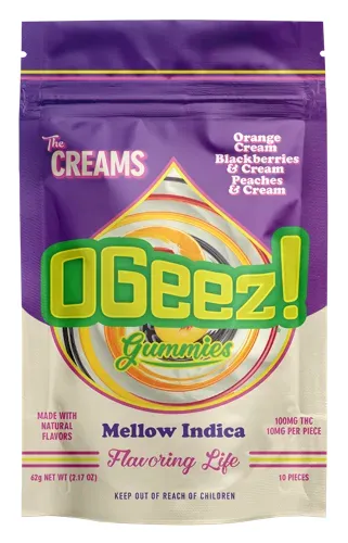 OGeez! OGeez The Creams Mellow Indica Gummies