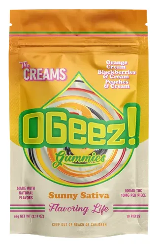 OGeez! OGeez The Creams Sunny Sativa Gummies