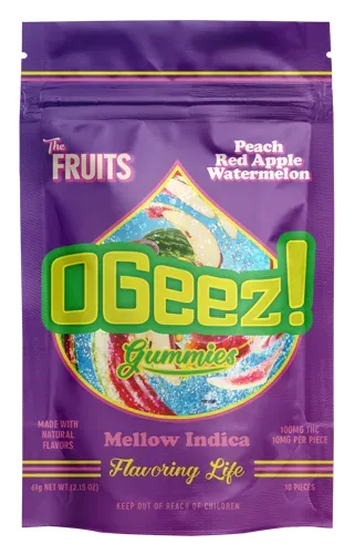 OGeez! OGeez The Fruits Mellow Indica Gummies