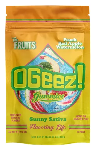OGeez! OGeez The Fruits Sunny Sativa Gummies