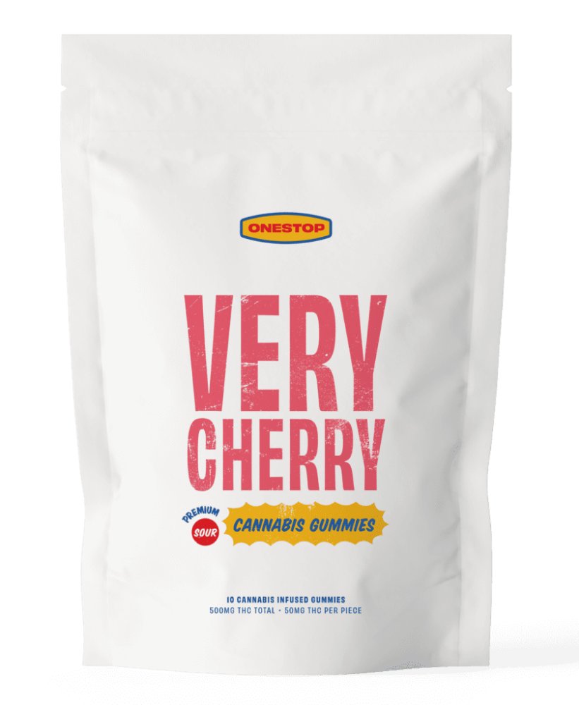 Fresh Cannabis OneStop – Sour Very Cherry 500mg THC Gummies