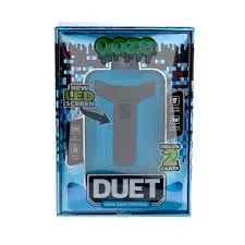 Ooze Duet Dual Concealed 650mAh Cart Battery Blue