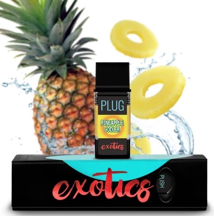 PLUGPlay PLUGPlay Exotics Pineapple Cooler Vape 1G Cartridge
