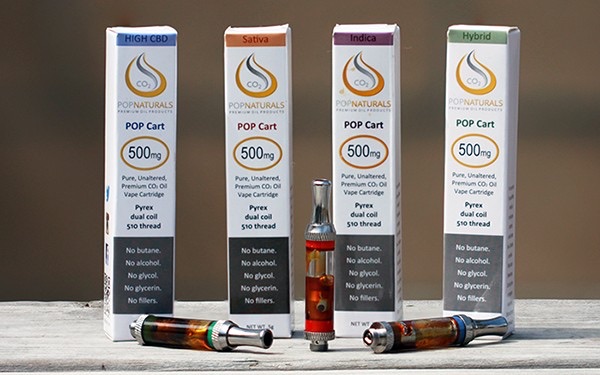 Fresh Cannabis POP Naturals Cannabis Oil Cartridges