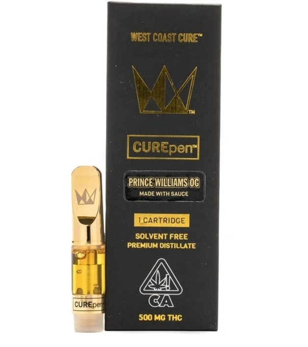 West Coast Cure Prince Williams OG West Coast Cure CUREpen Vape Cartridge