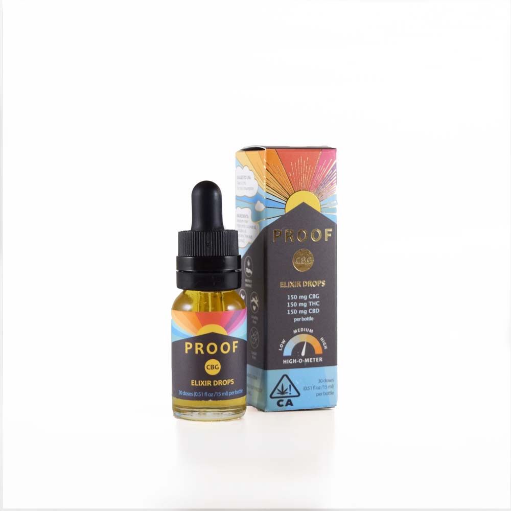 Proof CBG Elixir Drops (15ml)