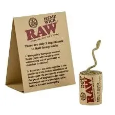 RAW HBI Raw Hemp Wick