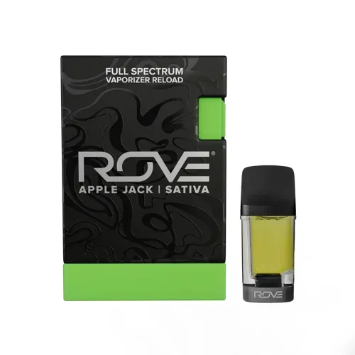 Rove Apple Jack 1g Live Resin Melted Diamonds Vape Pod Reload