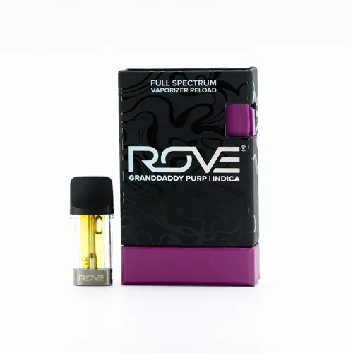 Rove Granddaddy Purp 1g Live Resin Melted Diamonds Vape Pod Reload