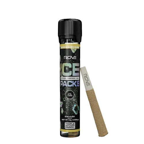 Rove Ice Packs Kiwi Kush 1g Infused Preroll