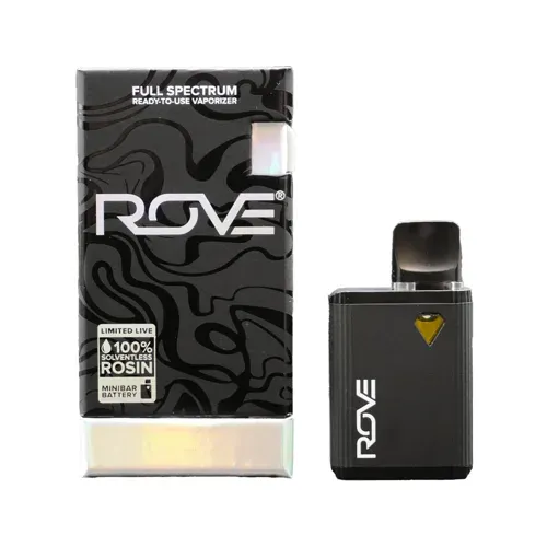 Rove Sub Zero.5g Live Rosin MiniBar Disp Vape
