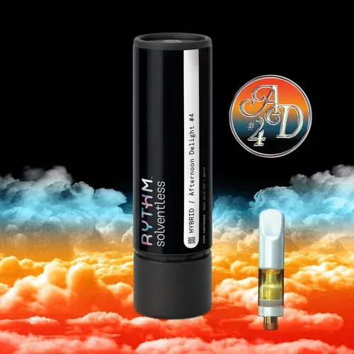 RYTHM Afternoon Delight #4 | Live Rosin (Solventless) Cartridge | Hybrid | 500mg