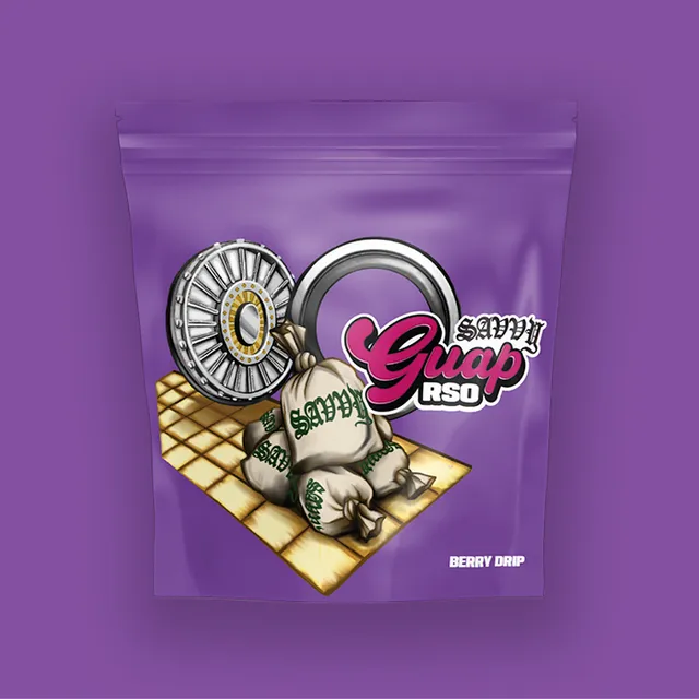 Savvy Berry Drip 50mg RSO Gummies