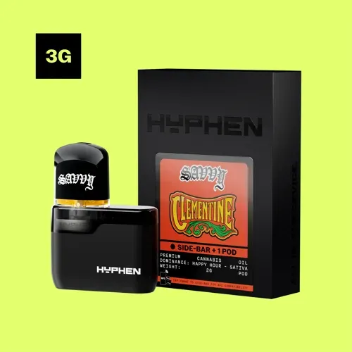 Savvy Hyphen Clementine 3g Disp Vape