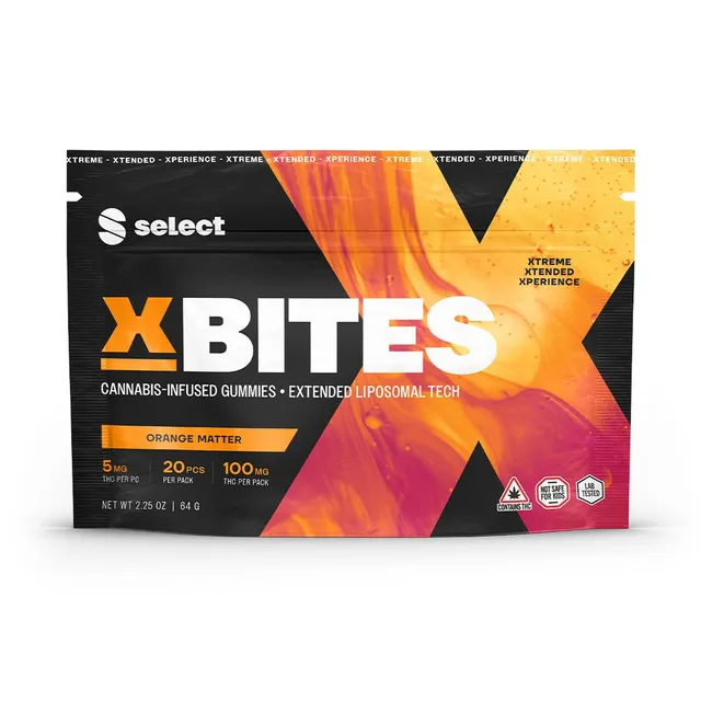 Select Orange Matter 5mg ea | 20-Pack Gummies