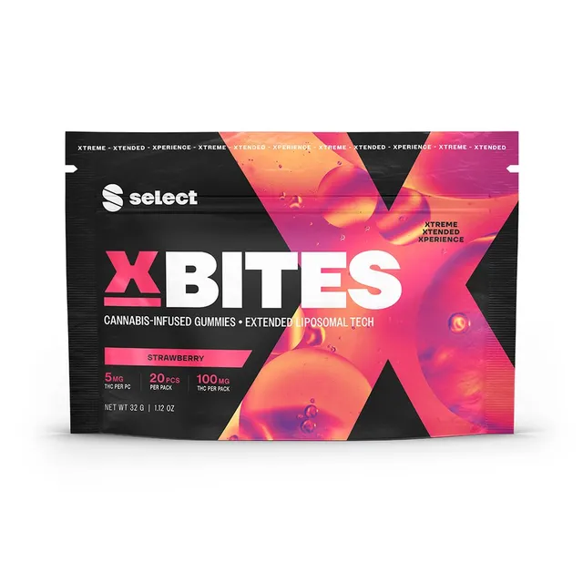 Select Strawberry 5mg ea | 20-Pack Gummies