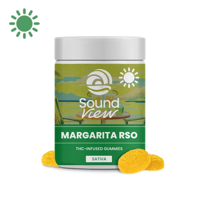 SoundView Margarita 5mg ea | 20-Pack RSO Gummies