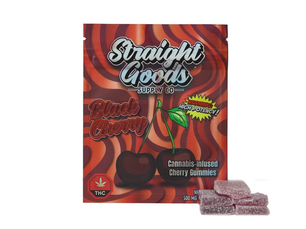 Ever Leaf Dispensary Straight Goods Edibles – Black Cherry (500mg THC)
