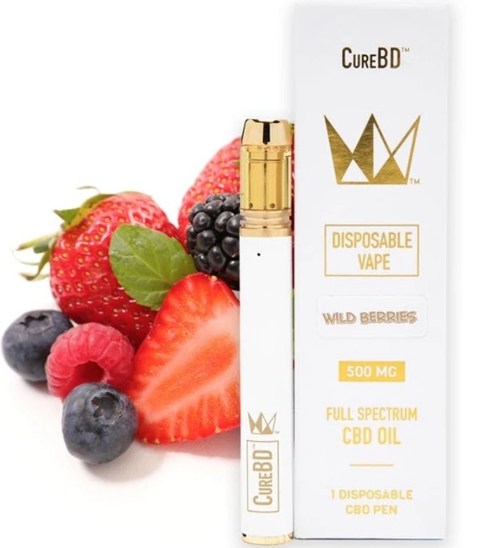 Fresh Cannabis Strawberry Banana CureBD Disposable Vape