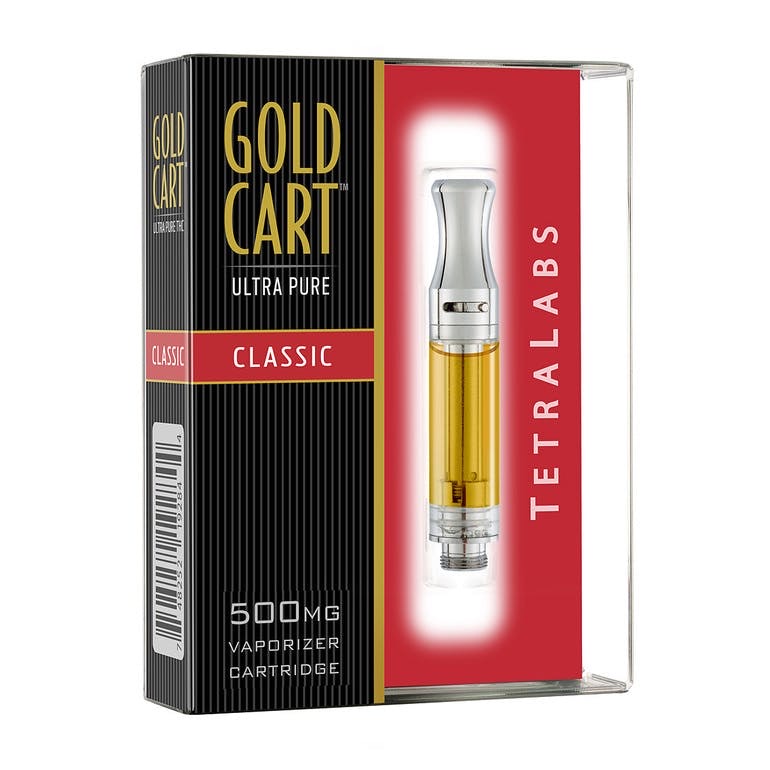 Ever Leaf Dispensary TetraLabs Pure Gold Classic Oil Cartridge
