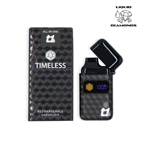 Timeless T1 Noir Hash Plant 1g Live Resin Disp Vape