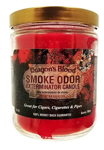 Tobacco Outlet Products LLC Smoke Odor Exterminator Candle 13oz Dragon's Blood