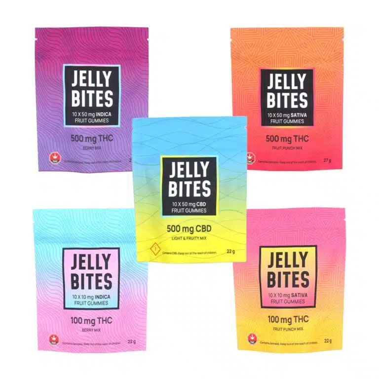 Ever Leaf Dispensary Twisted Extracts – Jelly Bites Cannabis Gummies (THC/CBD)