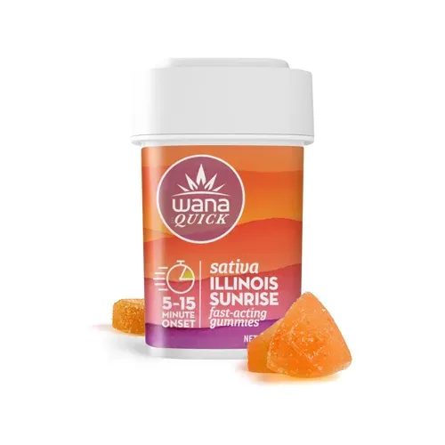 Wana Quick Illinois Sunrise Gummies