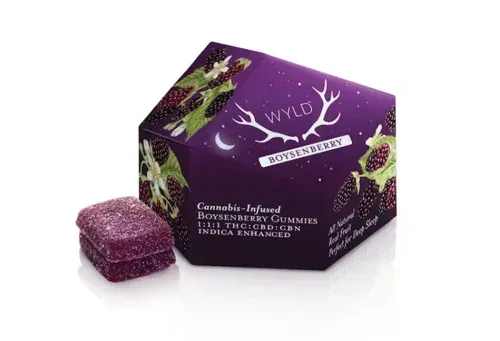 Wyld Boysenberry 1:1:1 THC:CBD:CBN Gummies
