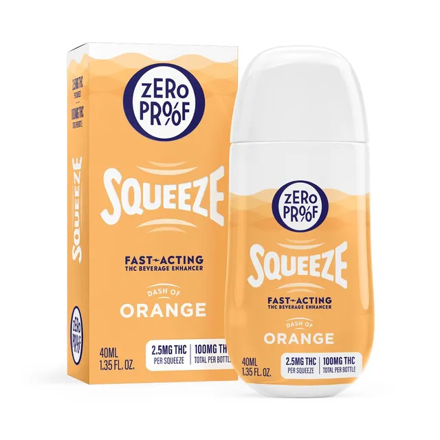 Zero Proof Dash of Orange 100mg Infusion