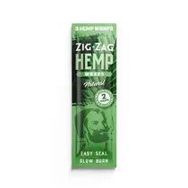 Zig Zag Branded Natural Hemp Wraps