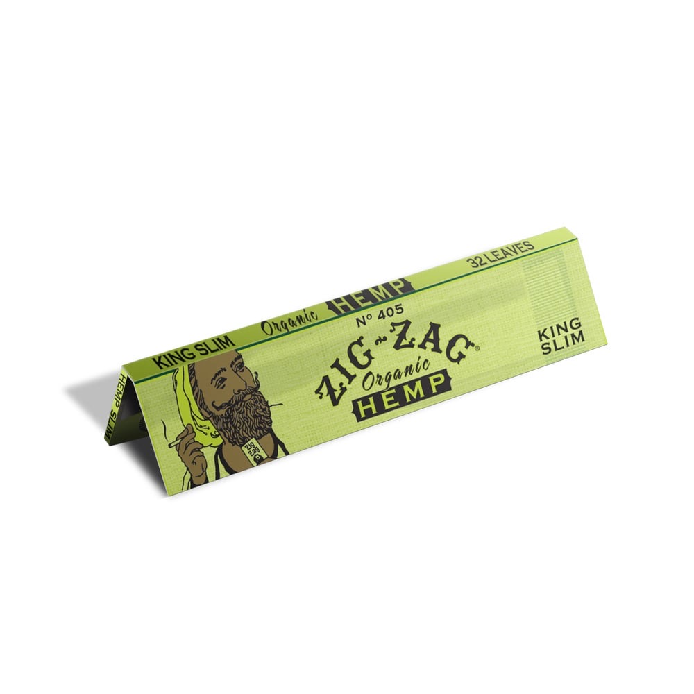 Zig-Zag Organic Hemp Rolling Papers - King Slim [32pk] (108mm)